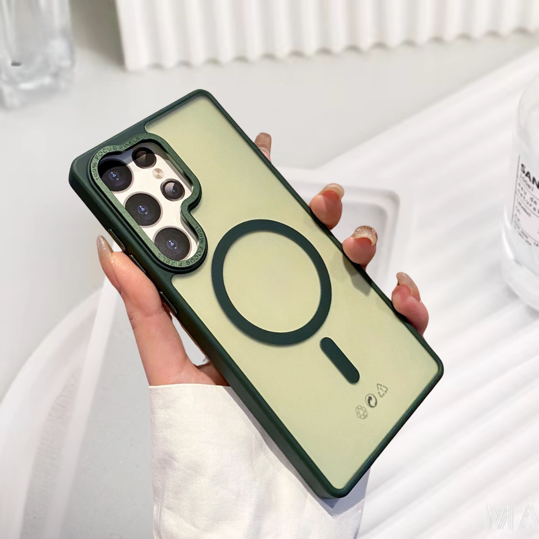 Samsung MagSafe case (transparent) | "Kingdom"