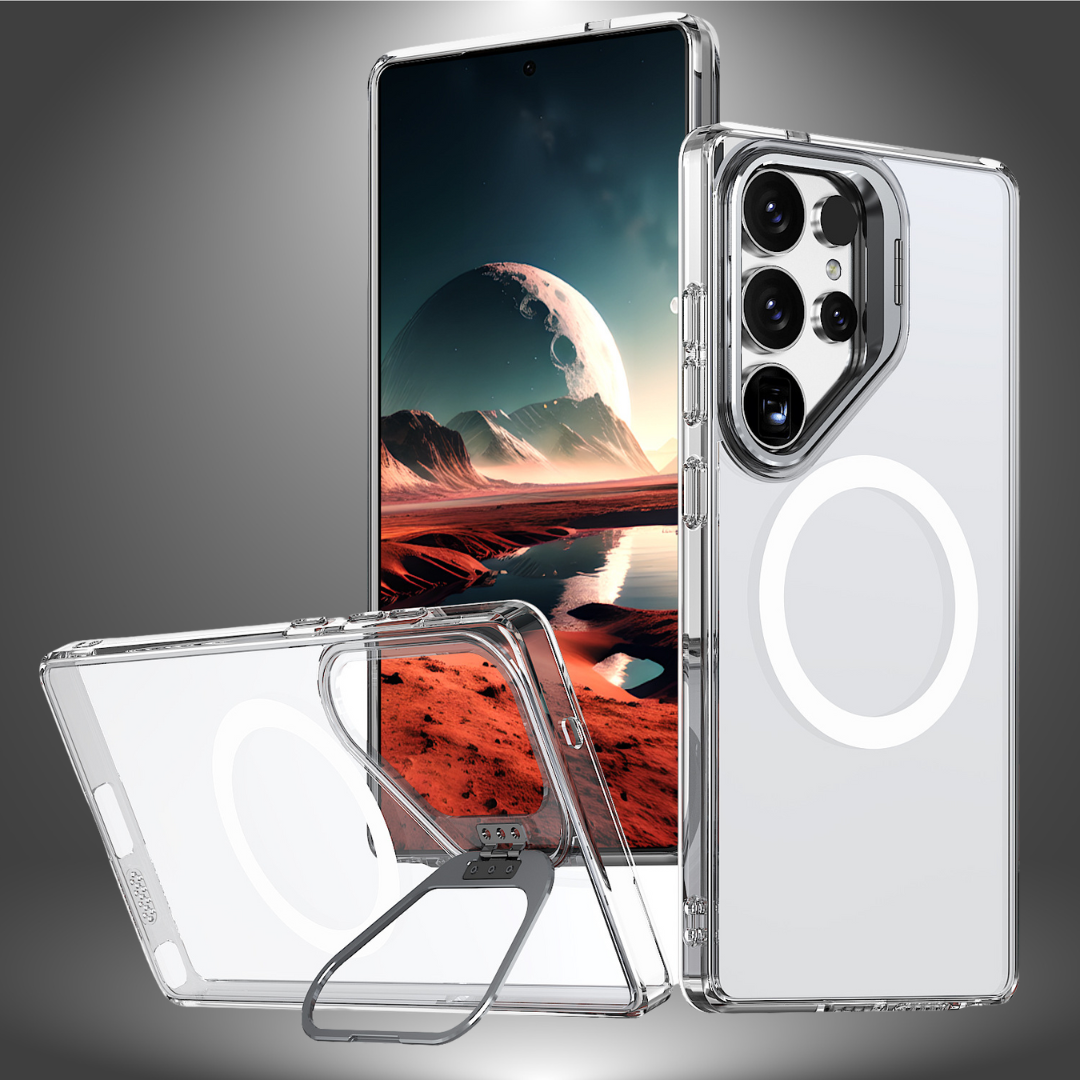 Samsung MagSafe case (transparent) | "Chris"
