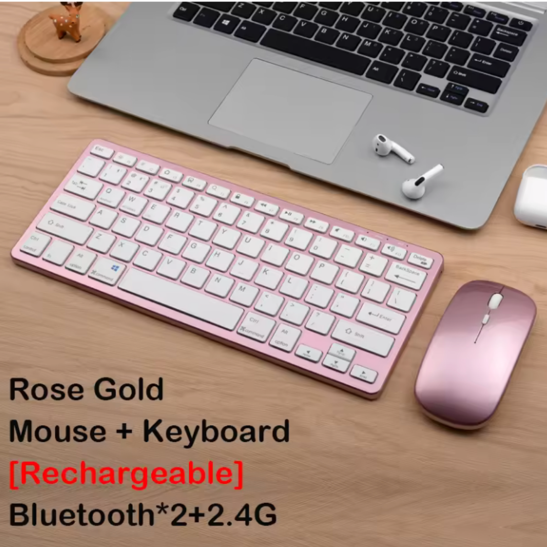 "Slim" Bluetooth keyboard & mouse