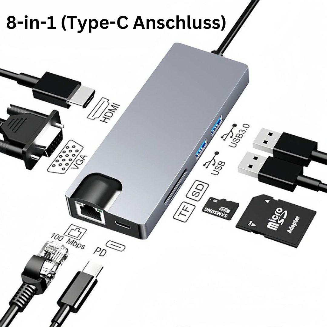 Multifunctional docking station for laptop & smartphone