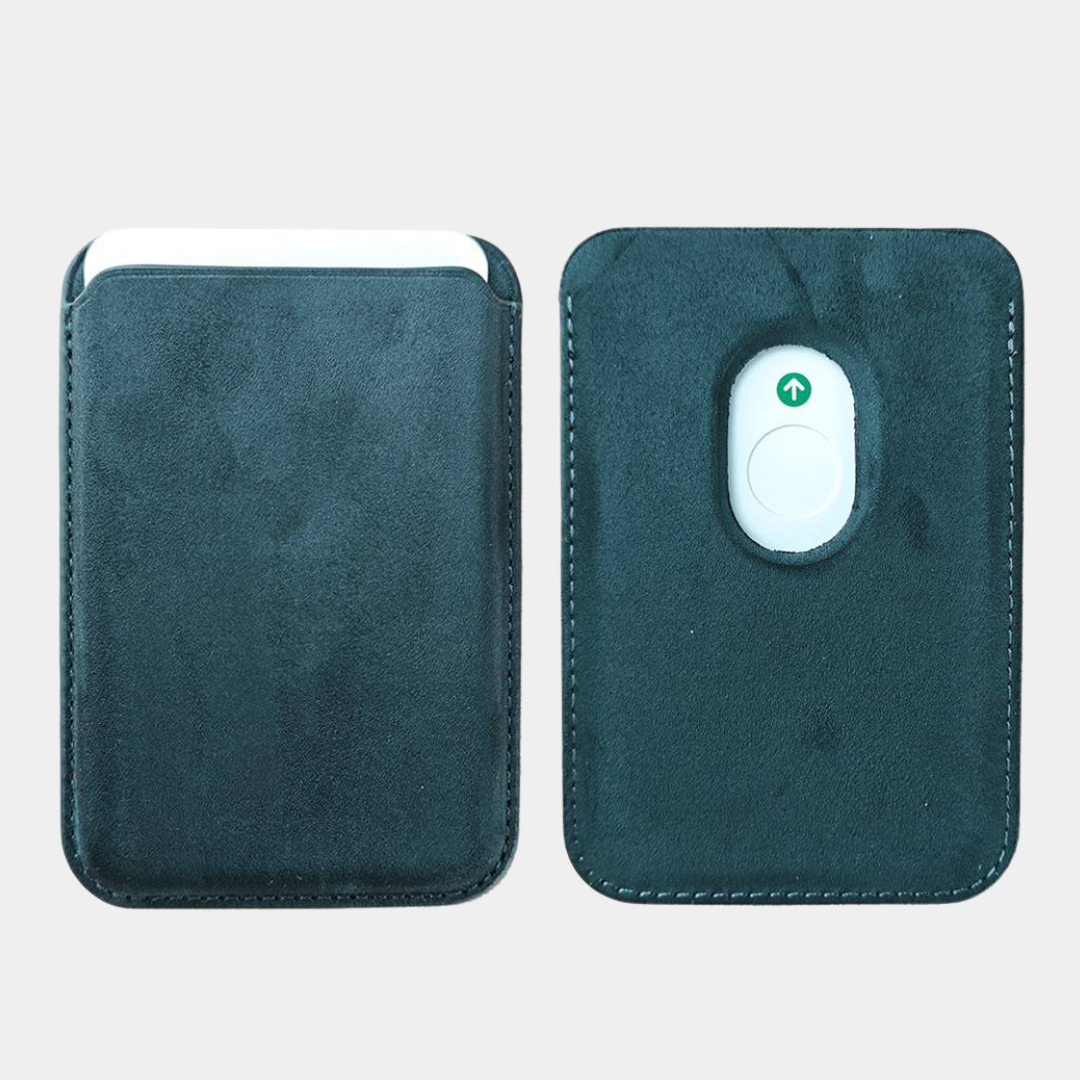 Magnetic Wallet | "Alcantara" 