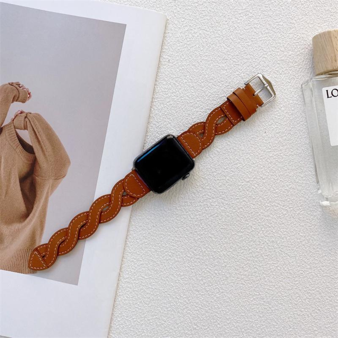 Apple Watch leather strap | "Braided" 
