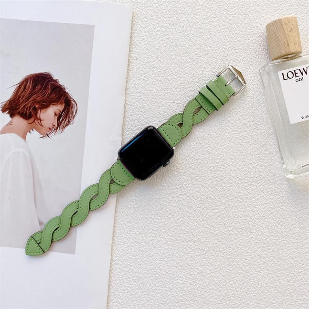 Apple Watch leather strap | "Braided" 