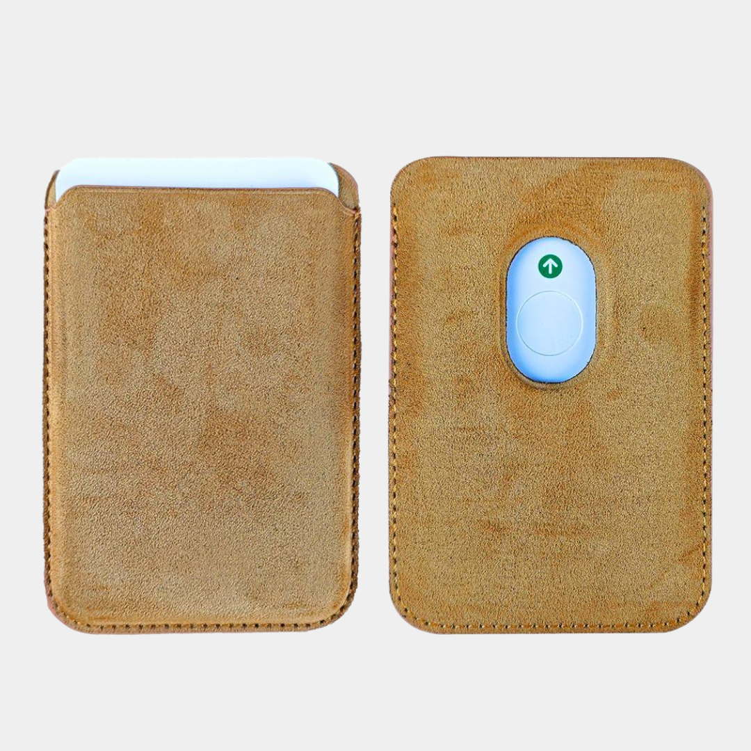 Magnetic Wallet | "Alcantara" 