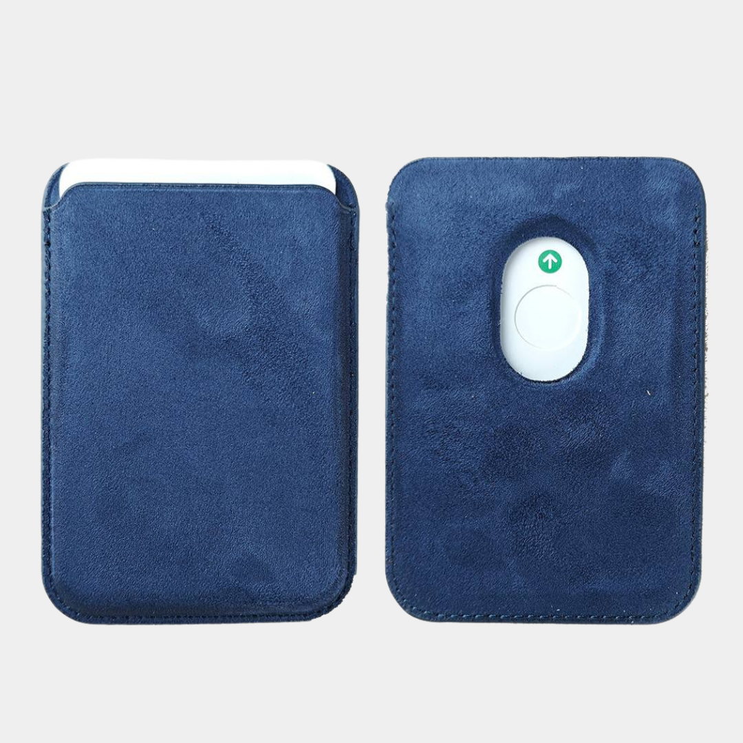 Magnetic Wallet | "Alcantara" 