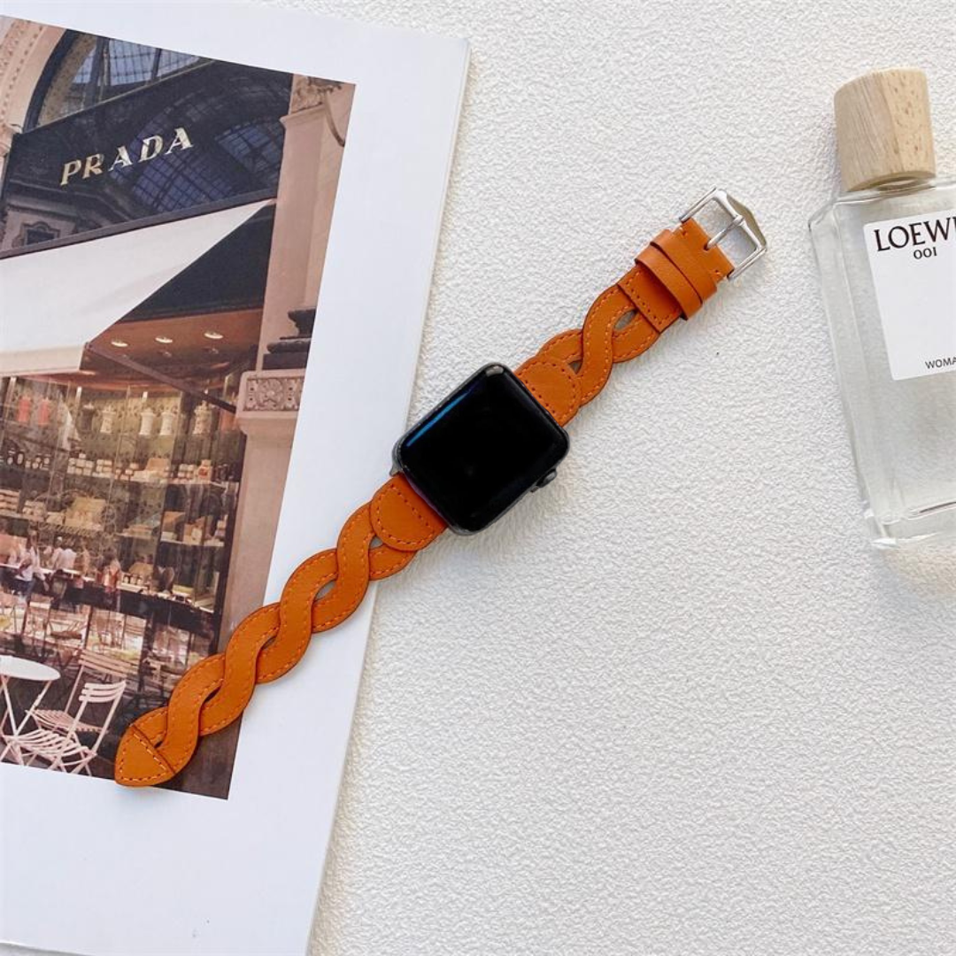 Apple Watch leather strap | "Braided" 