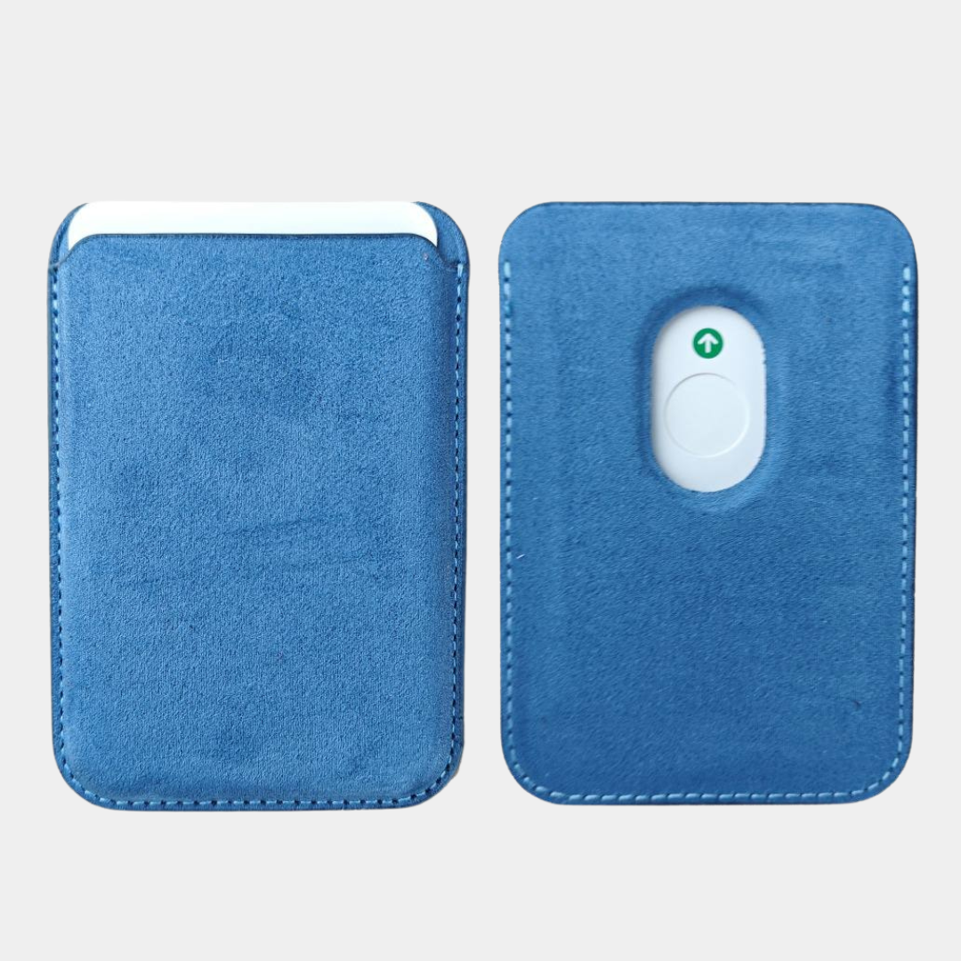 Magnetic Wallet | "Alcantara" 