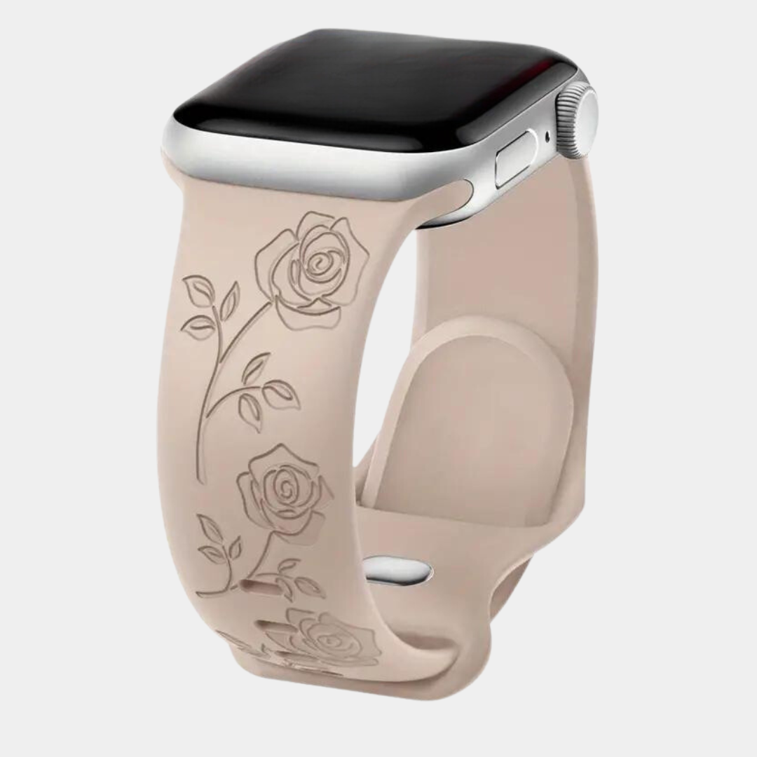 Apple Watch Silicone Strap | "Rose"