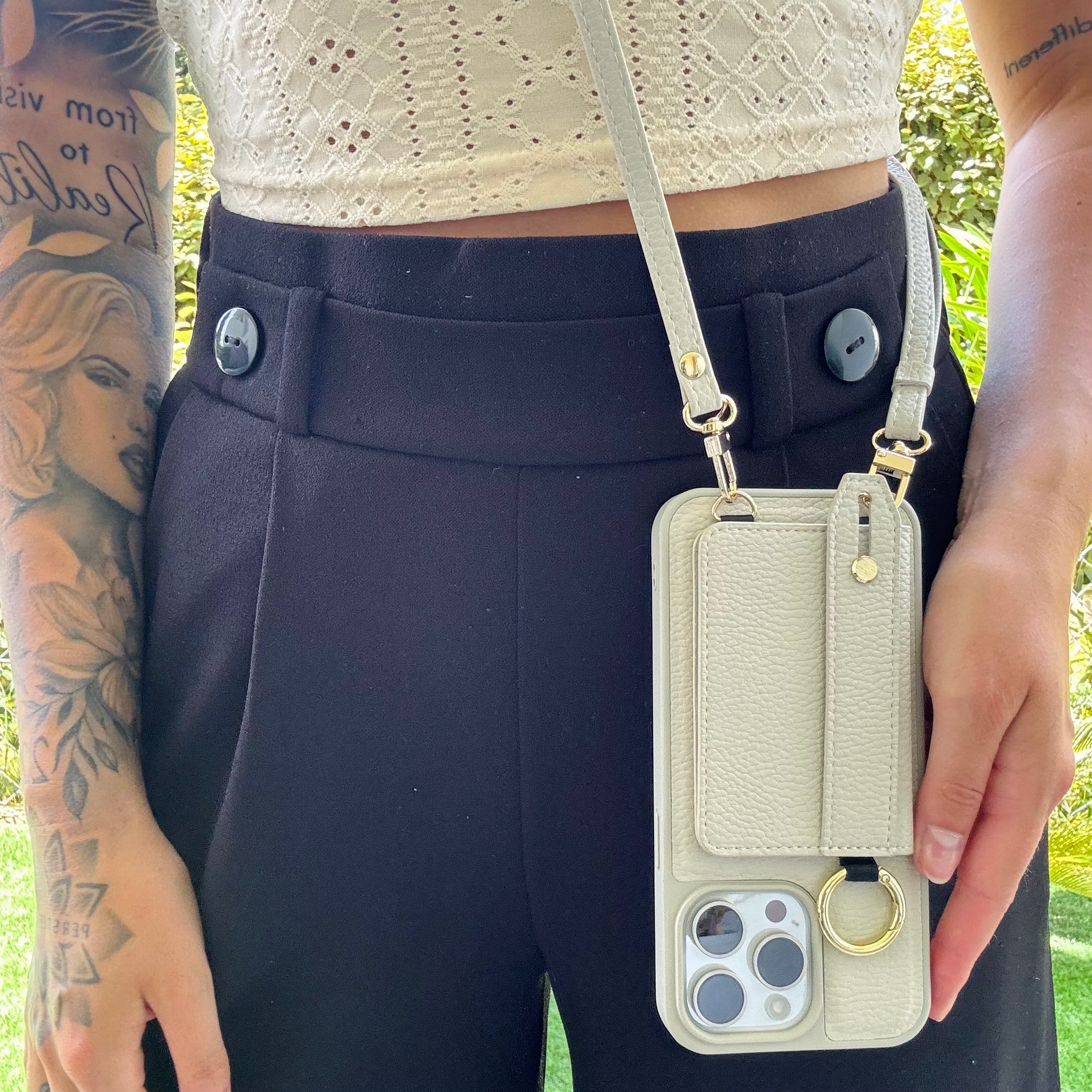 iPhone shoulder case | "Valentino"
