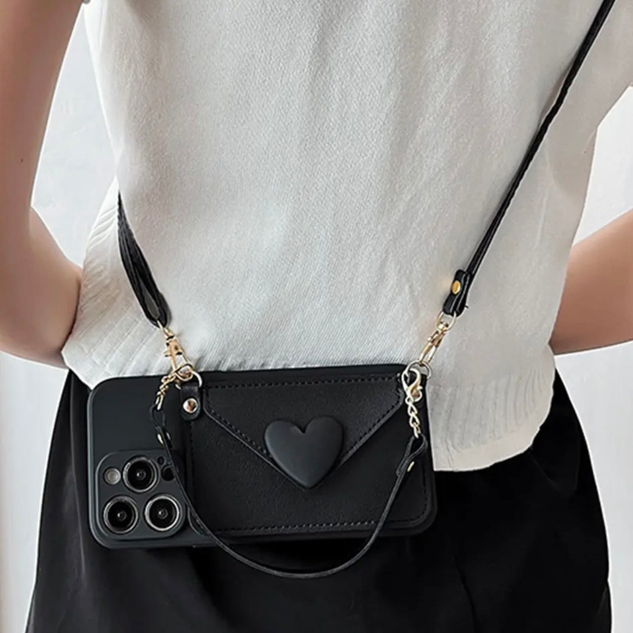 iPhone shoulder case | "Stella" 