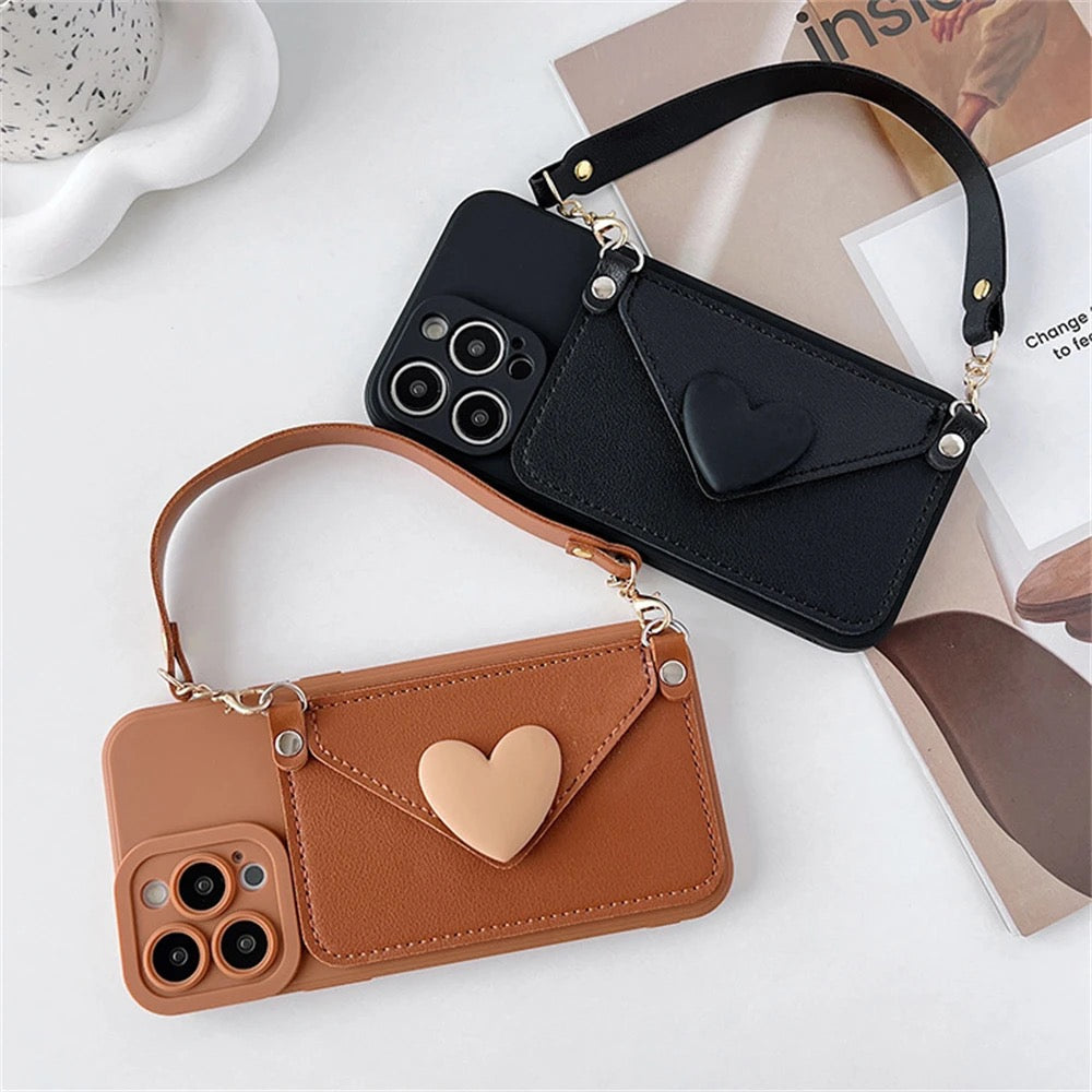 iPhone shoulder case | "Stella" 