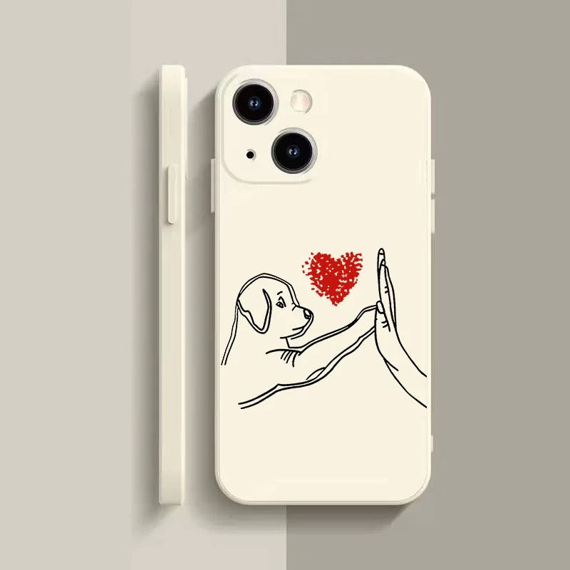 iPhone case | "Dog-Love" 