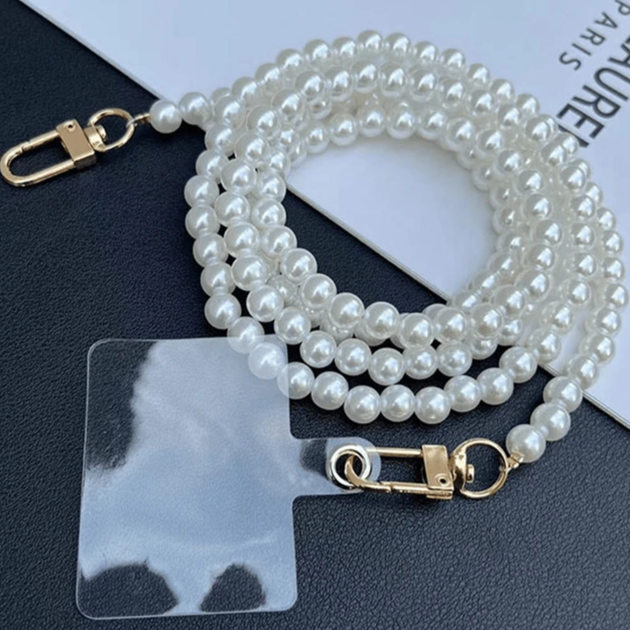 iPhone lanyard | "Pearl"