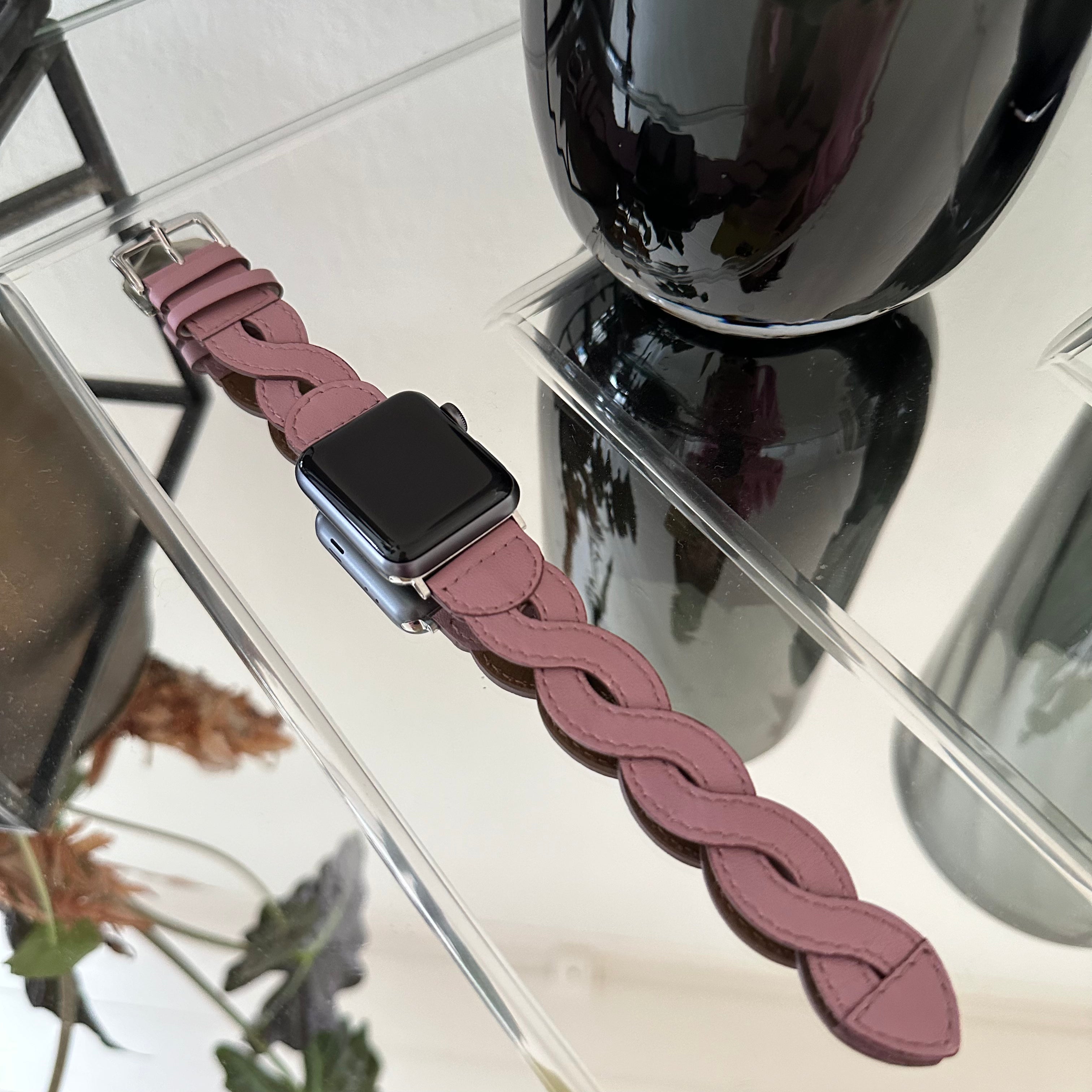 Apple Watch leather strap | "Braided" 
