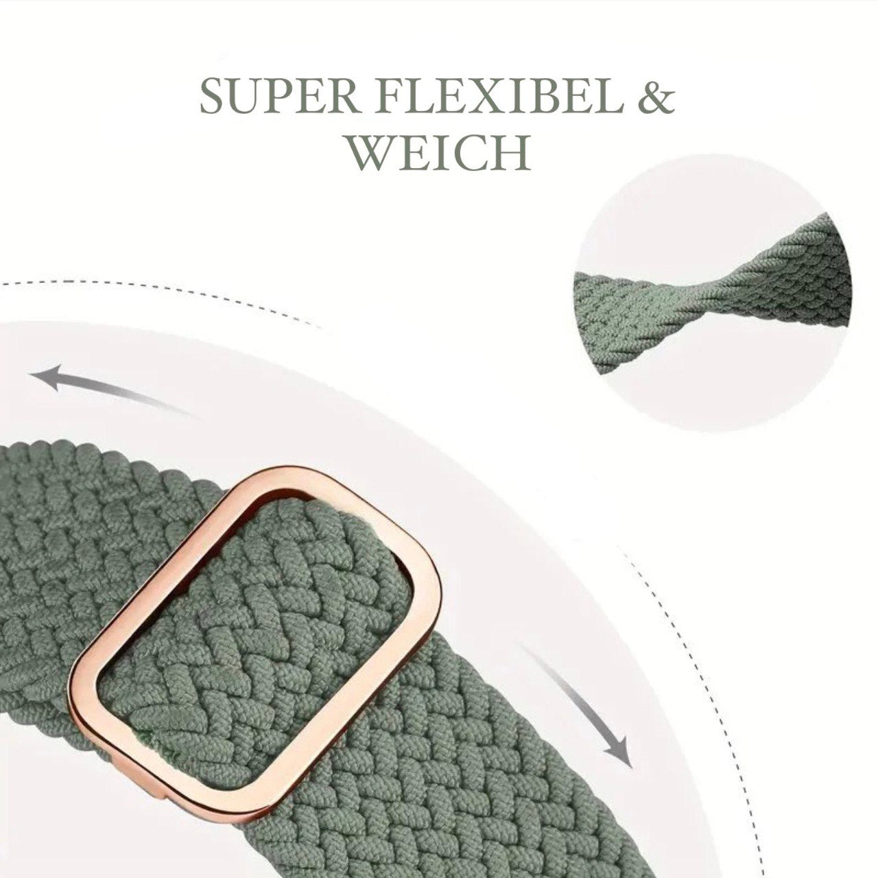 Apple Watch nylon strap | "Braidy"