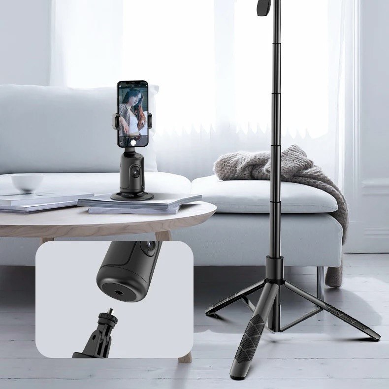 360° Smart Tracking Camera Stick – Perfect Shots in Motion